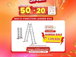 Tangga Multifungsi Diskon Jumbo Cuma di Transmart Full Day Sale