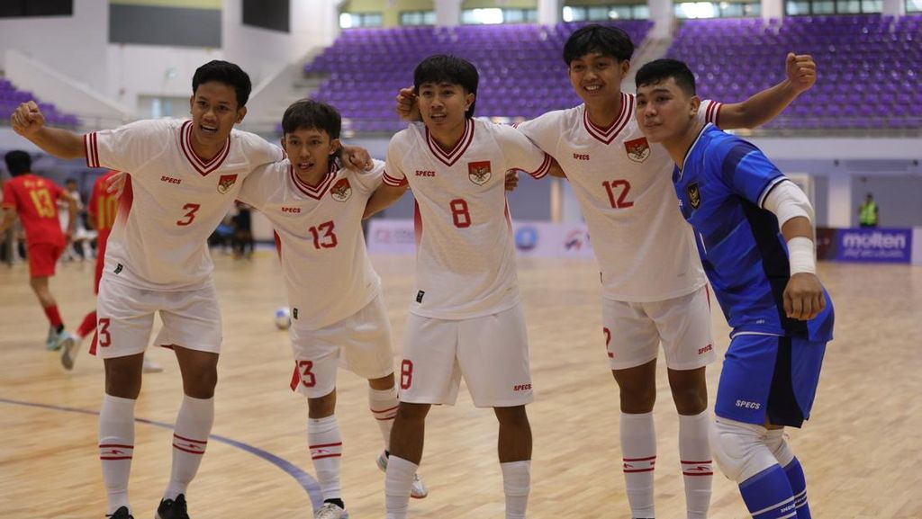 Kiper Timnas Futsal Indonesia U-19 Cetak 2 Gol saat Hantam Vietnam