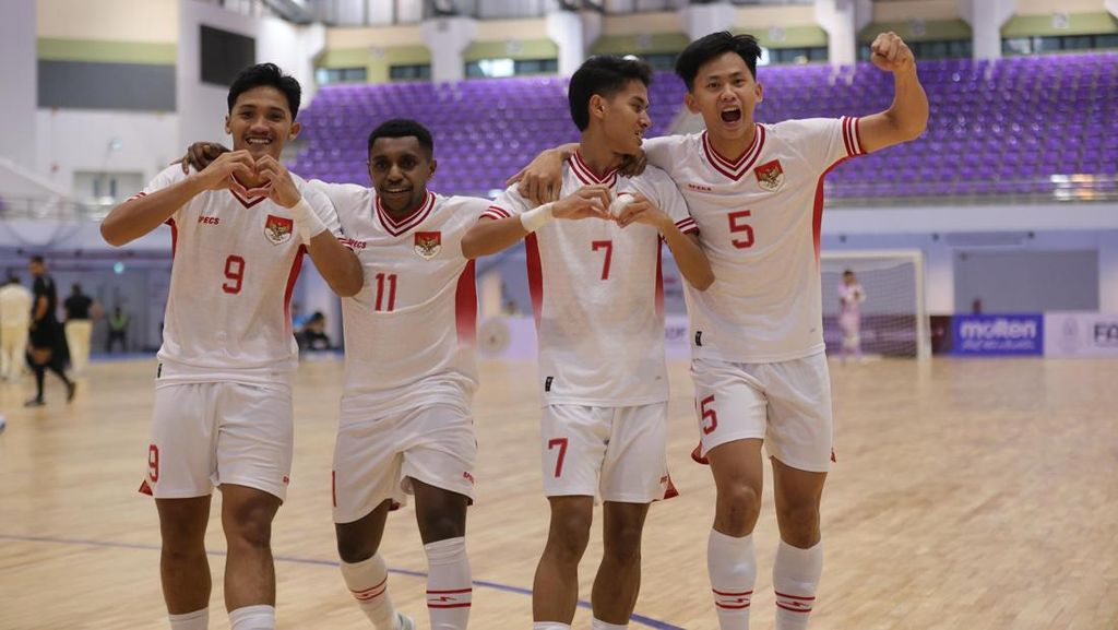 FOTO: Timnas Futsal Indonesia U-19 Tangguh Lumat Vietnam