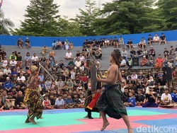 Unik, Pepadu Cilik Meriahkan Peresean Anak di Lombok Barat