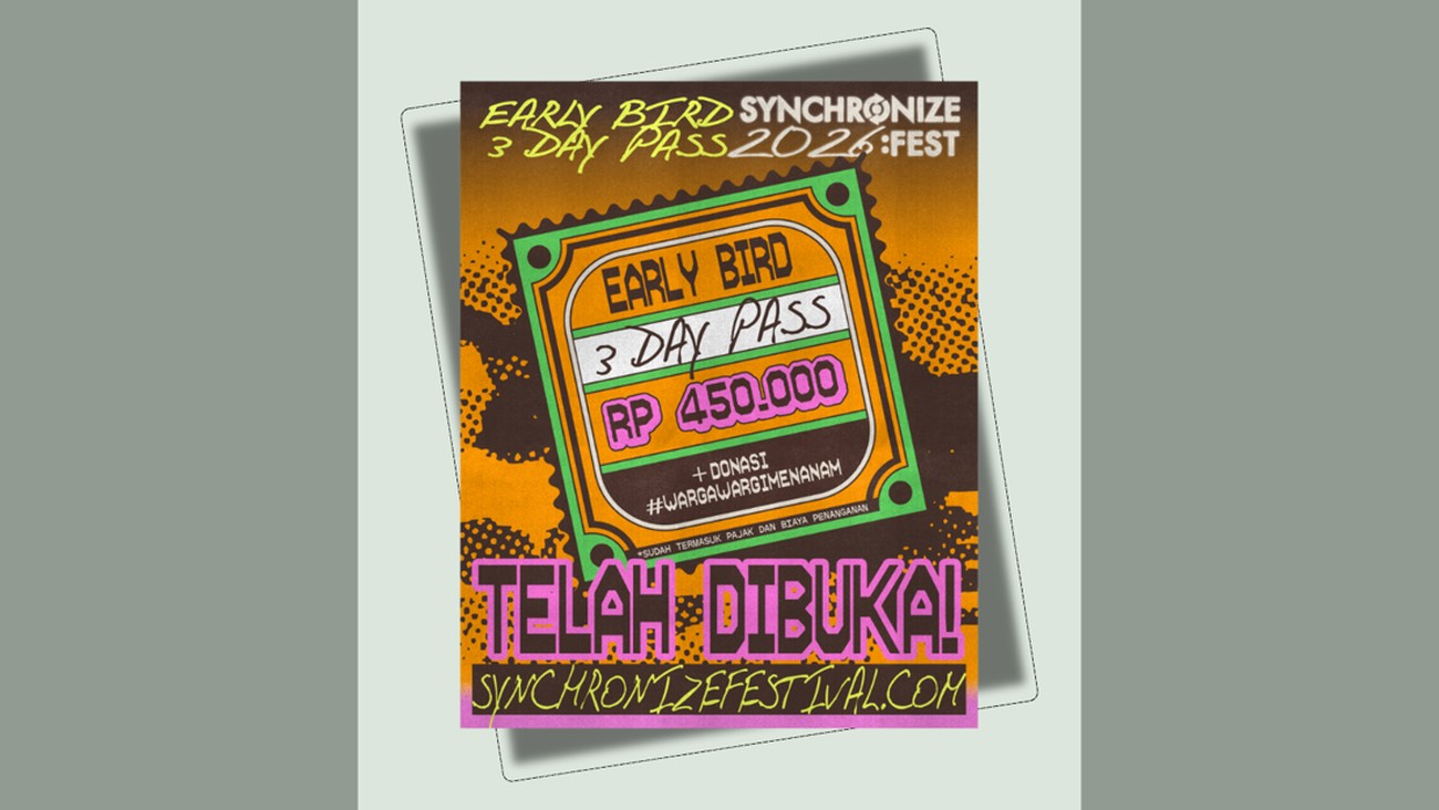 Synchronize Fest 2026 Buka Penjualan Tiket Early Bird, Ajak Penonton Lestarikan Alam
