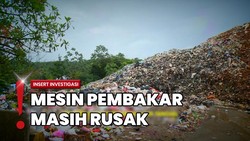 TPU Cipeucang Menggunung, Warga Sekitar Takut Sampah Longsor