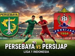 Persebaya Ungguli Persijap 2-0 di Babak Pertama