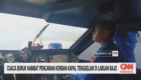 VIDEO: Cuaca Buruk Hambat Pencarian WNA Spanyol di Perairan Komodo