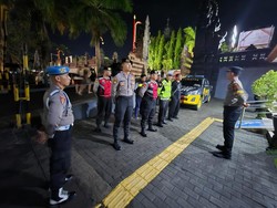 Atensi Balap Liar-Potensi Kejahatan, Polres Gianyar Gelar Patroli Dini Hari