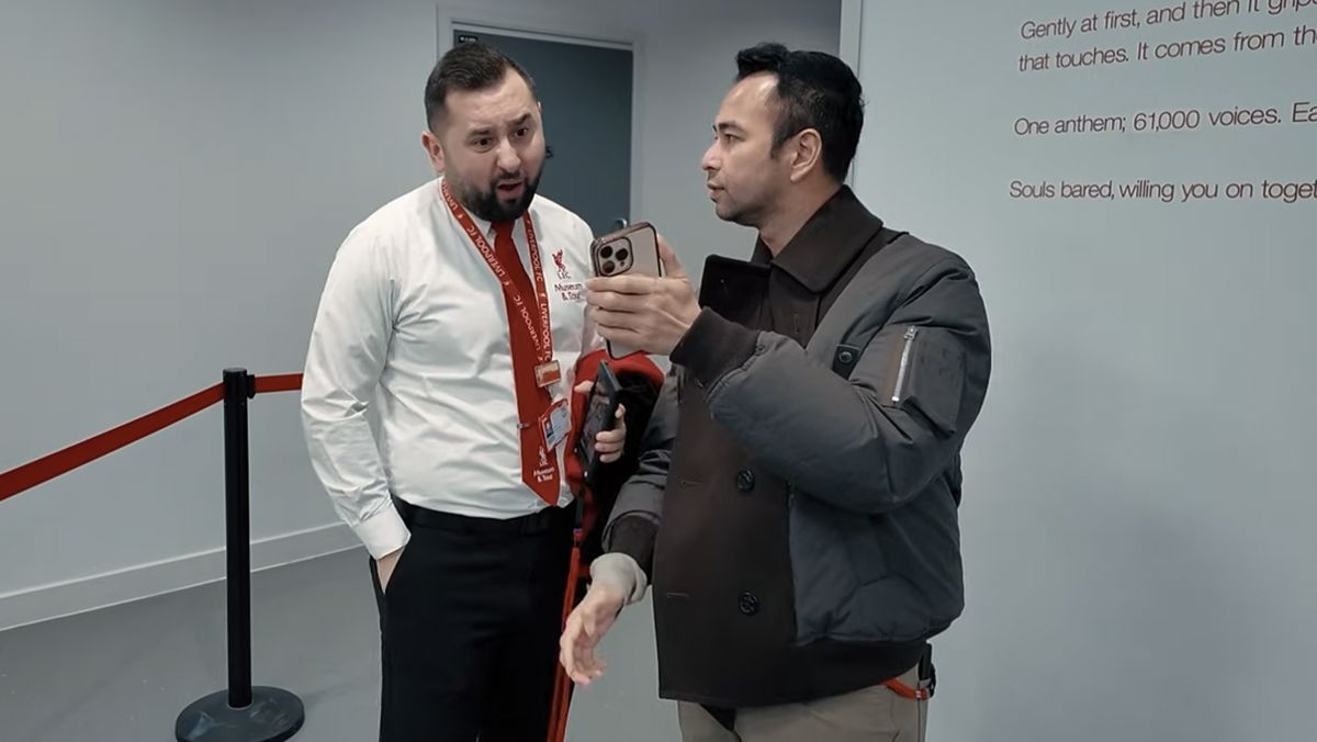 Tour Guide Anfield Kaget Raffi Ahmad Punya 76 Juta Follower: 'Whoa?'