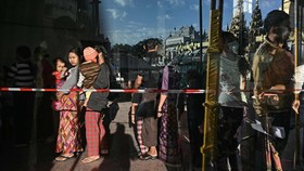 FOTO: Sandiwara Pemilu Ala Junta Militer Myanmar