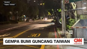 VIDEO: Gempa Bumi Guncang Taiwan