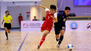 Update Eksklusif Olahraga CNN : Live Streaming Indonesia vs Thailand di Final Piala AFF Futsal U-16