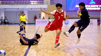 FOTO: Timnas Futsal Indonesia U-16 Lolos ke Final Piala AFF U-16 2025