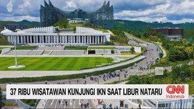 VIDEO: 37 Ribu Wisatawan Kunjungi IKN Saat Libur Nataru