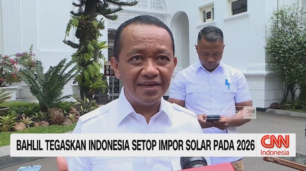 VIDEO: Bahlil Tegaskan Indonesia Setop Impor Solar Pada 2026