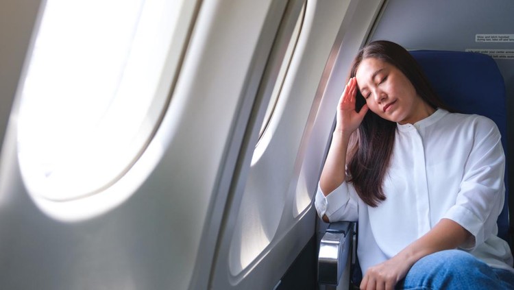 Ilustrasi jendela pesawat