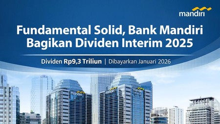 Jadwal dan Besaran Pembayaran Dividen 2025 Bank Mandiri