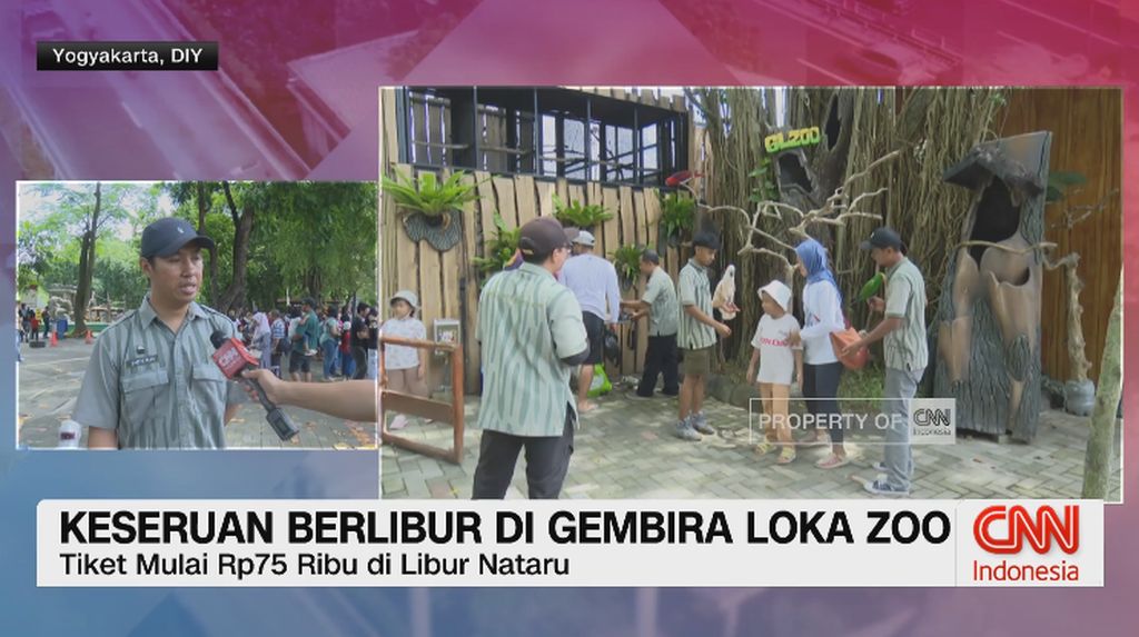 Keseruan Berlibur di Gembira Loka Zoo