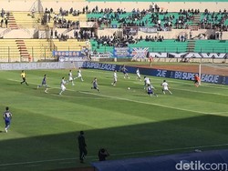 PSIM Jogja Tertinggal 1-2 dari PSBS Biak di Babak Pertama