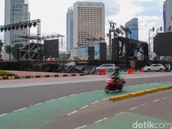 Daftar 33 Jalan Ditutup Sementara Saat Perayaan Malam Tahun Baru di Jakarta