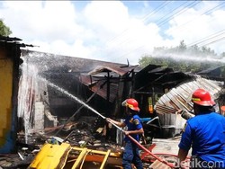 Warung Soto Mbak Arum Baleharjo Gunungkidul Hangus Terbakar