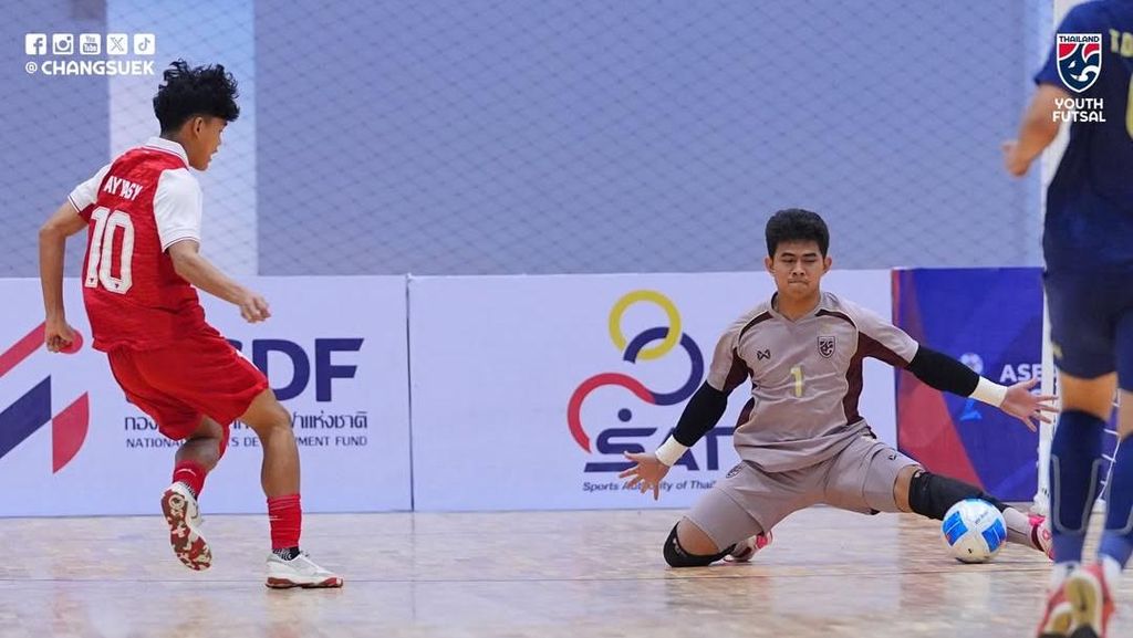 Babak 1: Dapat 3 Second Penalty, Indonesia Tahan Thailand 1-1