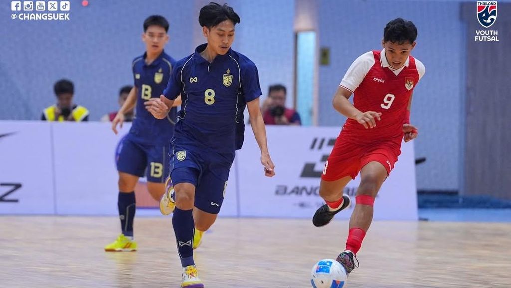 Jadi Runner Up, Tangis Timnas Futsal Indonesia U-19 Tak Terbendung