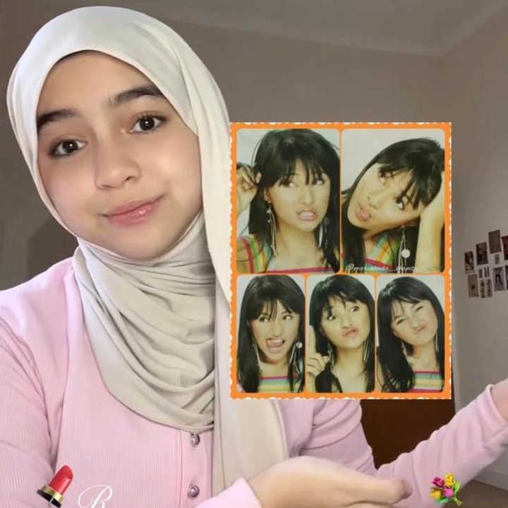 <p>Putri semata wayang artis Marshanda, Sienna Ameerah Kasyafani, kini telah menginjak usia 12 tahun dan tumbuh menjadi anak yang cantik. Gadis yang akrab disapa Sienna ini baru-baru ini mencuri perhatian publik lewat konten terbarunya saat merekreasikan riasan ikonik sang Bunda di masa remaja. (Foto: Instagram @kasyaznna)</p>