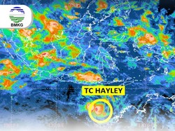Ada Siklon Hayley di Samudra Hindia, Waspada Potensi Hujan Lebat di Bali-NTT