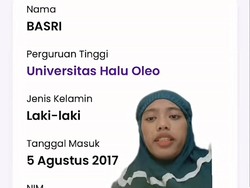 Heboh Nama Alumni UHO Kendari di PDDikti Hilang dan Diganti Orang Lain