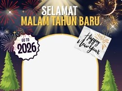 35 Twibbon Tahun Baru 2026 Berbagai Desain Gratis dan Menarik, Share Sekarang!