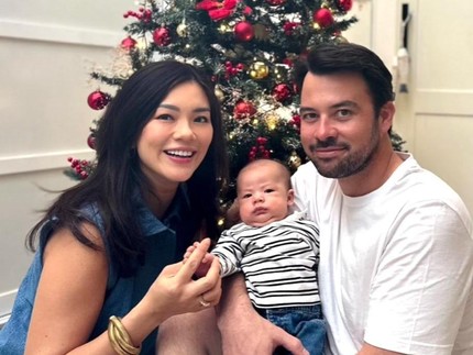 5 Potret Menggemaskan Jason Anak Aline Adita yang Dinantikan Selama 7 Tahun