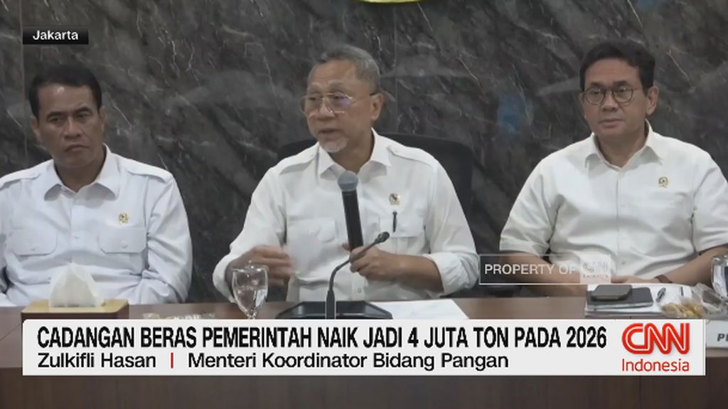 VIDEO: Cadangan Beras Pemerintah Naik Jadi 4 Juta Ton Pada 2026