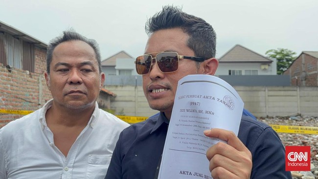 Kuasa hukum Nenek Eliana Widjajanti, Wellem Mintarja mengatakan, kliennya akan mengambil langkah hukum atas dugaan aksi mafia tanah.