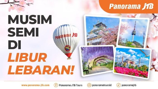 53 Tahun Melayani, Panorama JTB Hadirkan Paket Liburan Lebaran