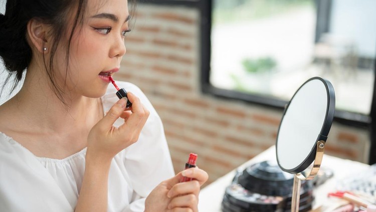 Ilustrasi lip tint