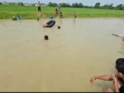 Anak 11 Tahun Tewas Tenggelam di Bekas Galian Sawah Lamongan