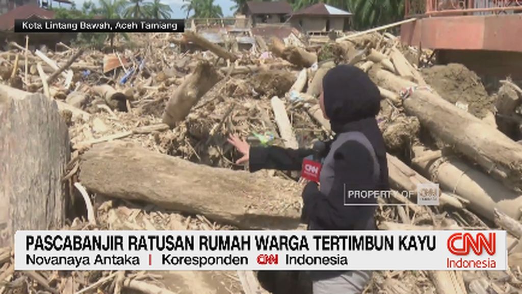 VIDEO: Pascabanjir Ratusan Rumah Warga Tertimbun Kayu