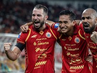  Tawa Bahagia Pemain Persija Hajar Bhayangkara