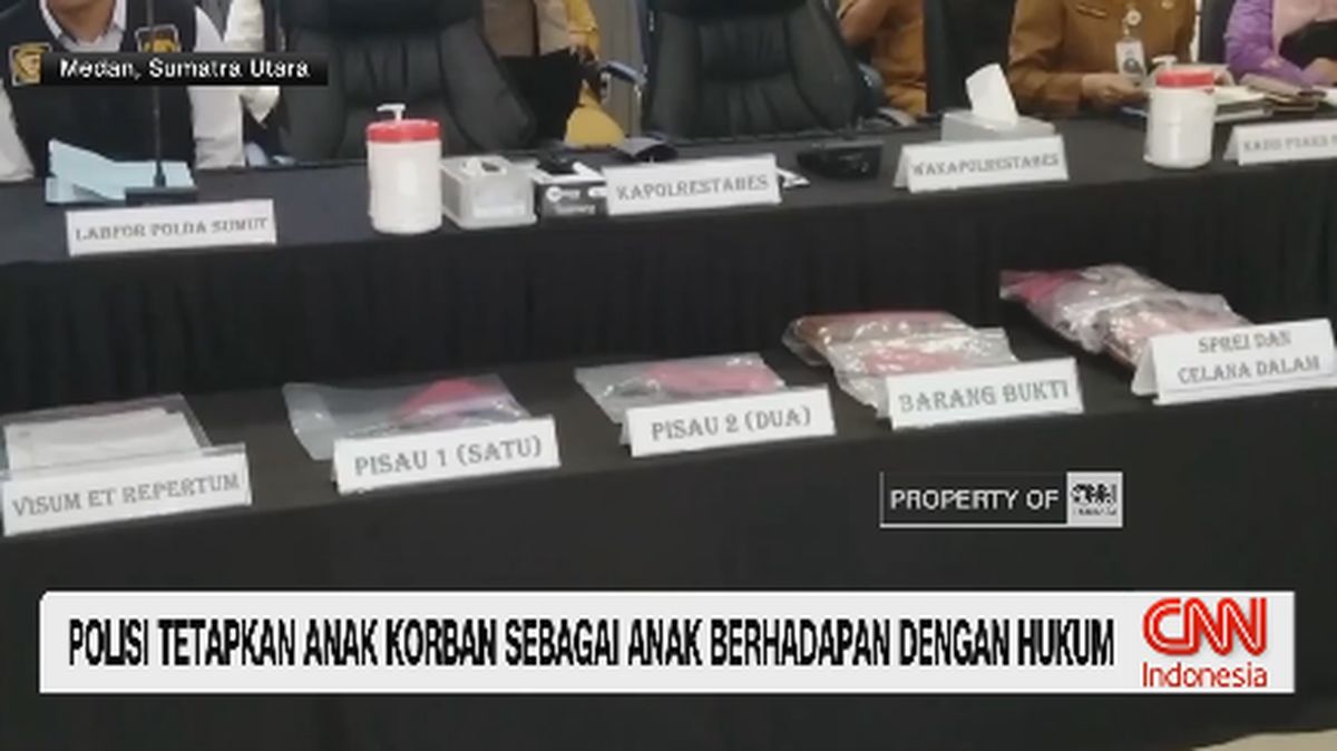 VIDEO:Polisi Tetapkan Anak Korban Sebagai Anak Berhadapan dengan Hukum