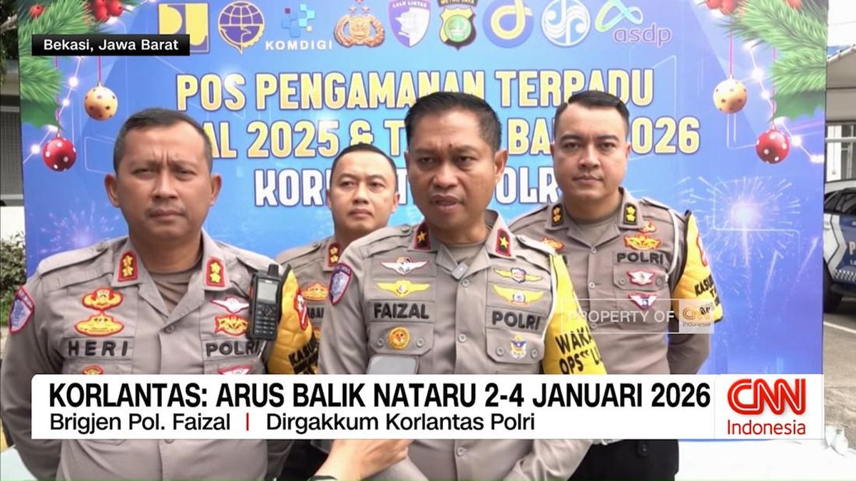 VIDEO: Korlantas: Arus Balik Nataru 2-4 Januari 2026
