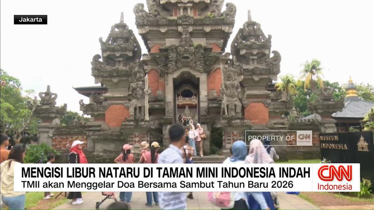 VIDEO: Mengisi Libur Nataru di Taman Mini Indonesia Indah