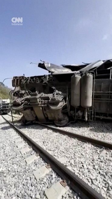 13 Orang Tewas dalam Kecelakaan Kereta di Meksiko