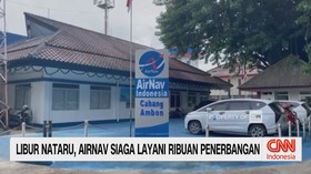 VIDEO: AirNav Siaga Jaga Langit Indonesia Timur Selama Nataru