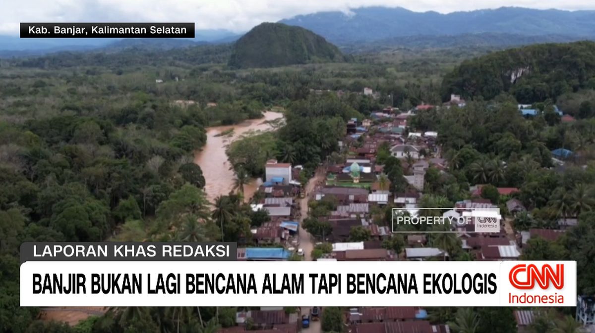 VIDEO: Banjir Bukan Lagi Bencana Alam Tapi Bencana Ekologis