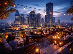 10 Rekomendasi Cafe Rooftop Surabaya untuk Malam Tahun Baruan