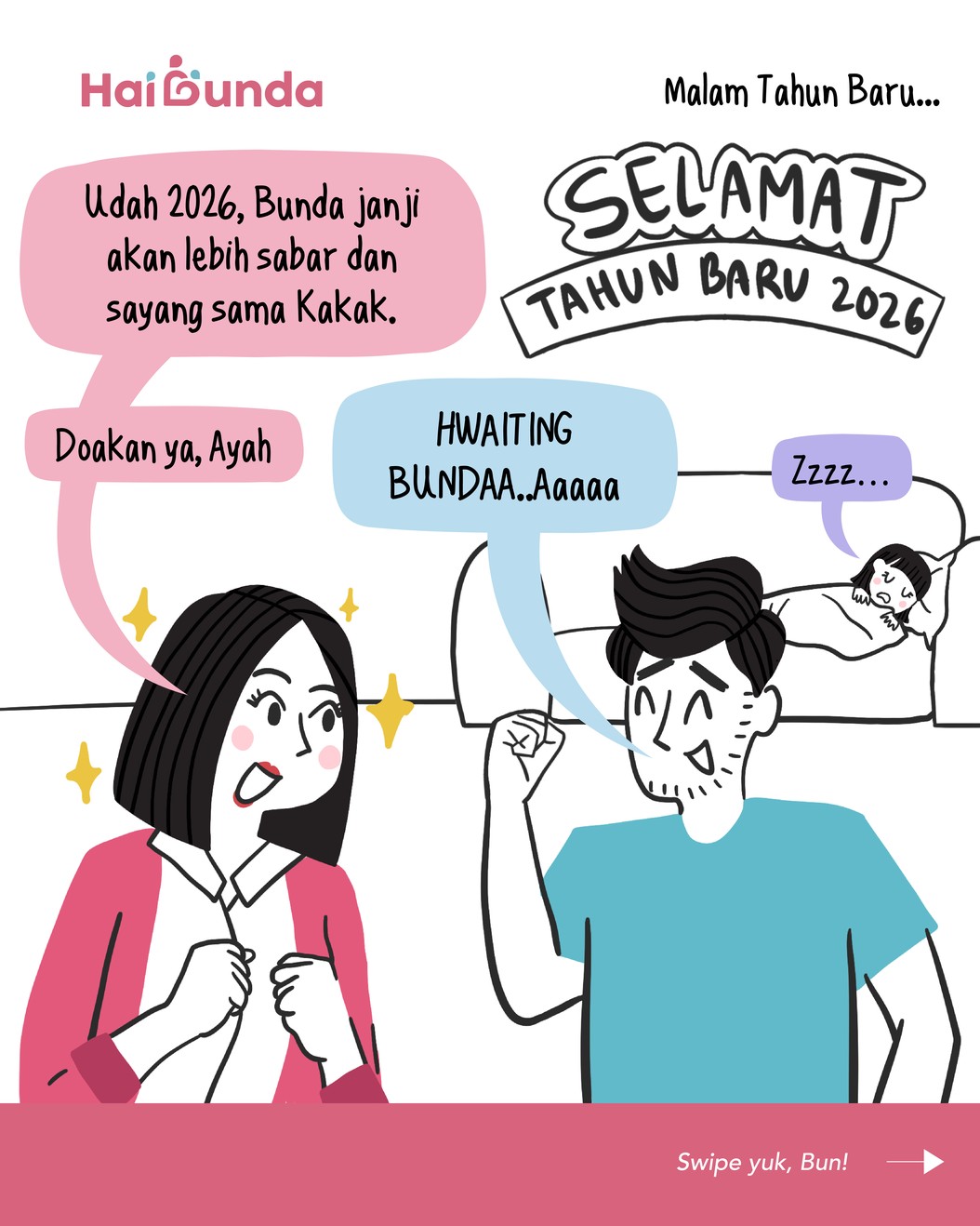 Memasuki tahun 2026&comma; Bunda memiliki resolusi baru juga nih&period; Salah satunya ingin menjadi ibu yang lebih sabar menghadapi Si Kakak&period; Bagaimana realitanya&quest;