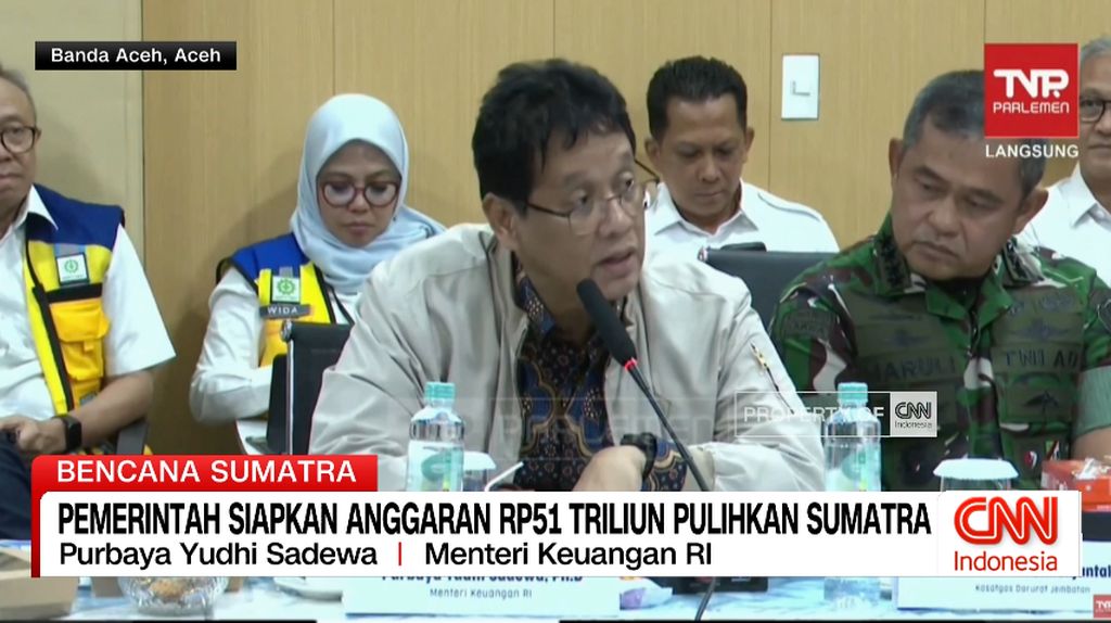 VIDEO: Pemerintah Siapkan Anggaran Rp51 Triliun Pulihkan Sumatra