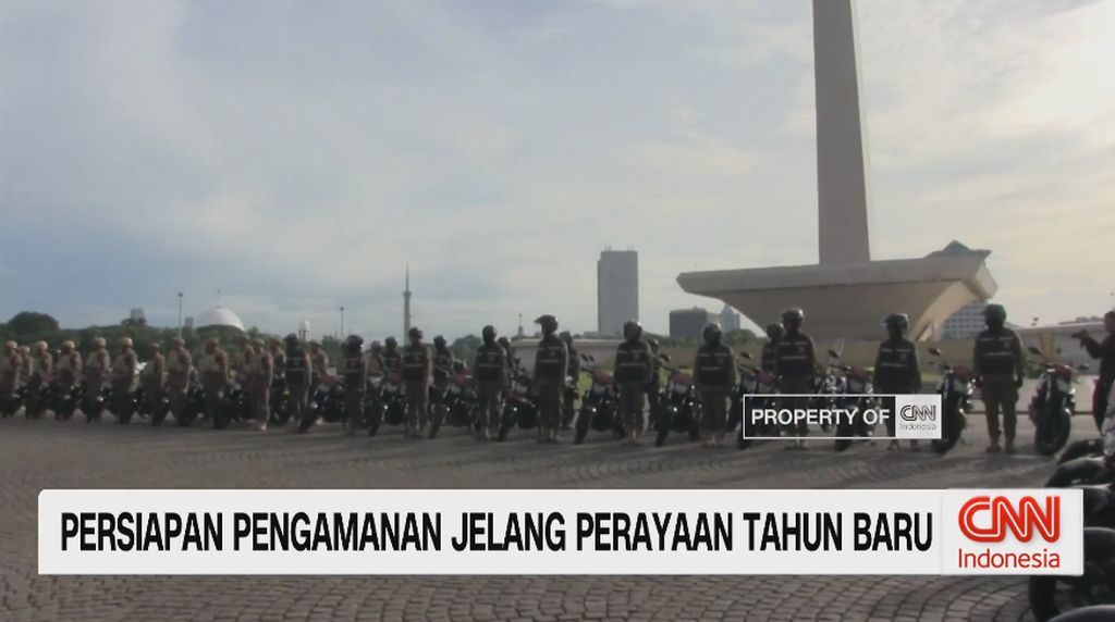 VIDEO: Persiapan Pengamanan Jelang Perayaan Tahun Baru