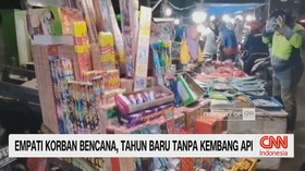 VIDEO: Empati Korban Bencana, Tahun Baru Tanpa Kembang Api
