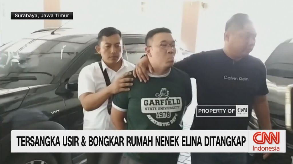 VIDEO: Dalang Pengusiran Nenek Elina Ditangkap Polisi