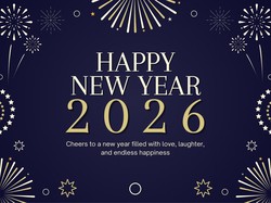 42+ Gambar Poster Tahun Baru 2026 Disertai Kata-kata untuk Ucapan dan Caption