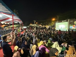 Situasi di Posko Pengungsian Jelang Prabowo Nonton Bareng Korban Bencana Tapsel
